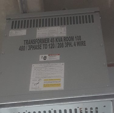 Newly Installed Transformer